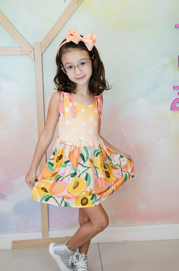 Vestido Pêssegos